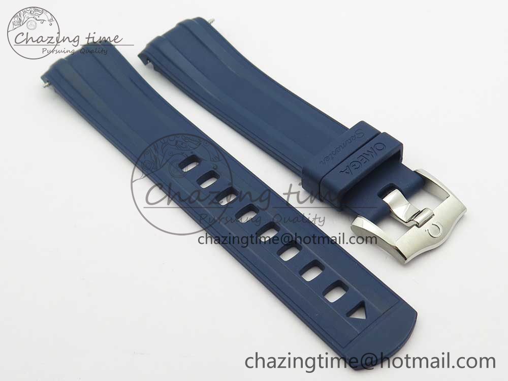 2018 Seamaster Diver 300M Blue Rubber Strap VSF 1-1 Best Edition