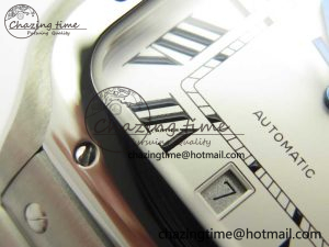 Santos de Cartier 40mm 2018 BVF 1-1 Best Edition White Dial on SS SmartLinks Bracelet MIYOTA 9015-23