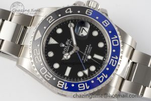 GMT-Master II 126710 BLNR Blue/Black Ceramic Clean Factory Best Edition on Oyster Bracelet DD3285 CHS - Image 3