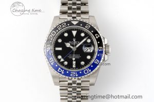 GMT-Master II 126710 BLNR Blue/Black Ceramic Clean Factory Best Edition on Jubilee Bracelet DD3285 CHS