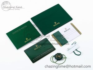 ROLEX BOX AND PAPERS SET NEW VERSION WARRANTY CARD - Image 11