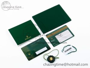 ROLEX BOX AND PAPERS SET NEW VERSION WARRANTY CARD - Image 12