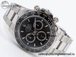 Daytona 126500 VSF 1:1 Best Edition 904L Steel Black Dial on SS Braclet DD4131 - Image 3