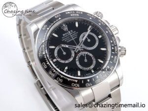 Daytona 126500 VSF 1:1 Best Edition 904L Steel Black Dial on SS Braclet DD4131 - Image 2