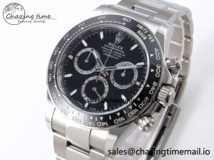 Daytona 126500 VSF 1:1 Best Edition 904L Steel Black Dial on SS Braclet DD4131 - Image 4