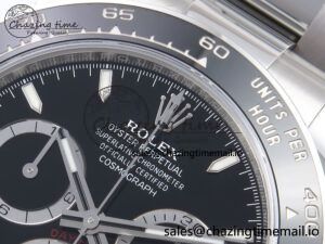 Daytona 126500 VSF 1:1 Best Edition 904L Steel Black Dial on SS Braclet DD4131 - Image 5