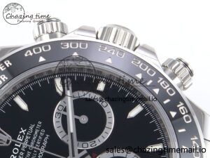 Daytona 126500 VSF 1:1 Best Edition 904L Steel Black Dial on SS Braclet DD4131 - Image 7